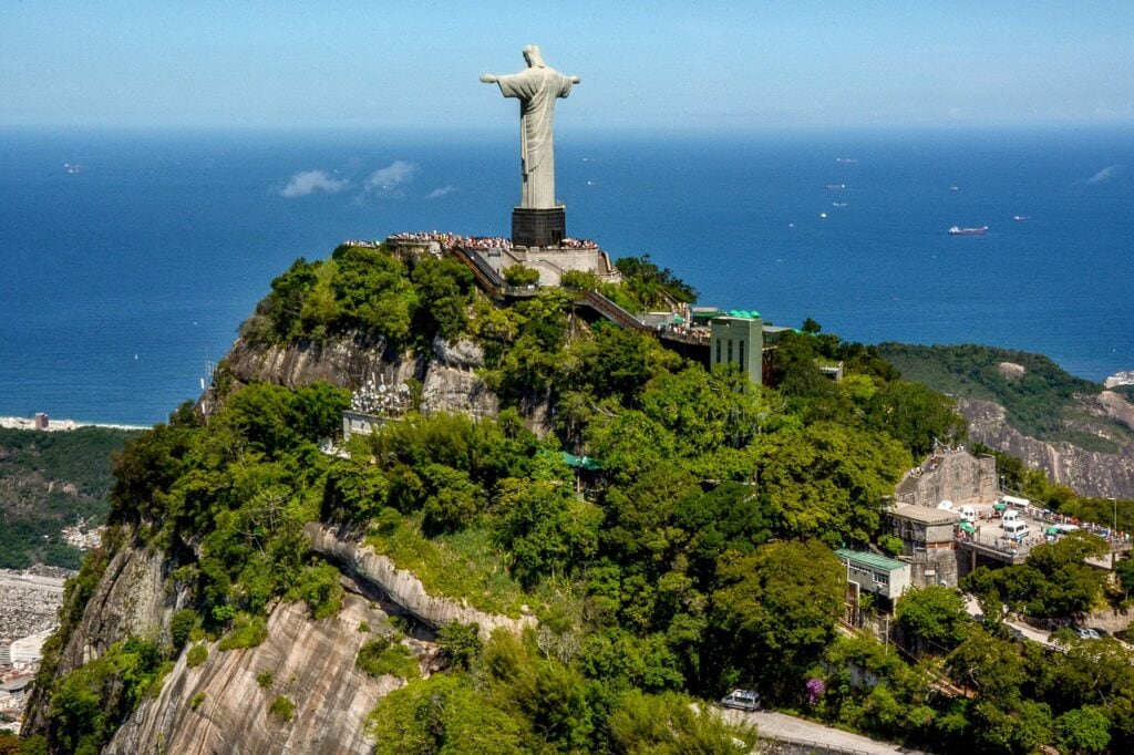 Cristo del Corcovado, en Río de Janeiro