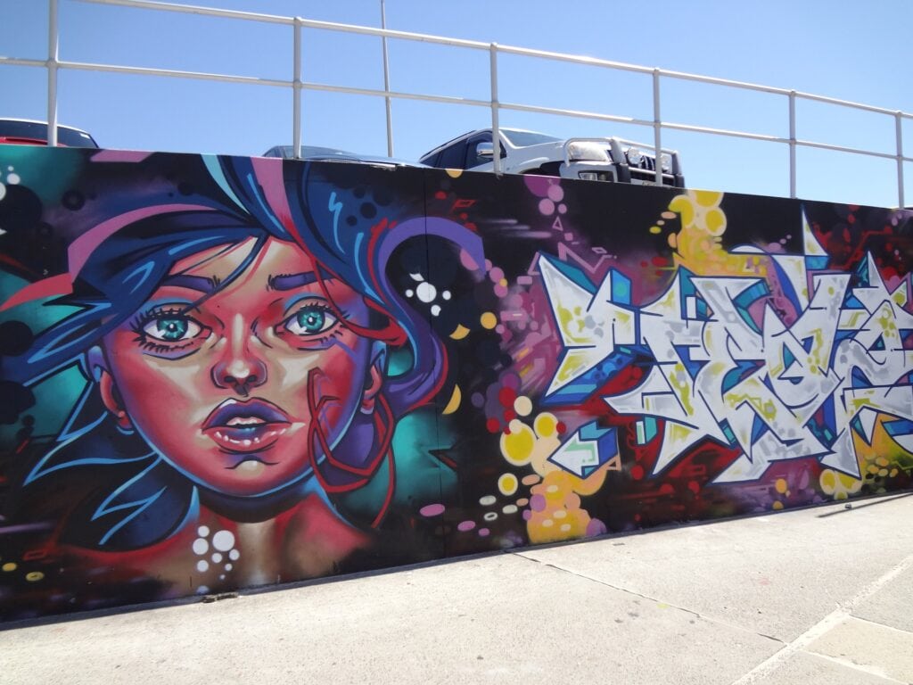 street art en Bondi Beach