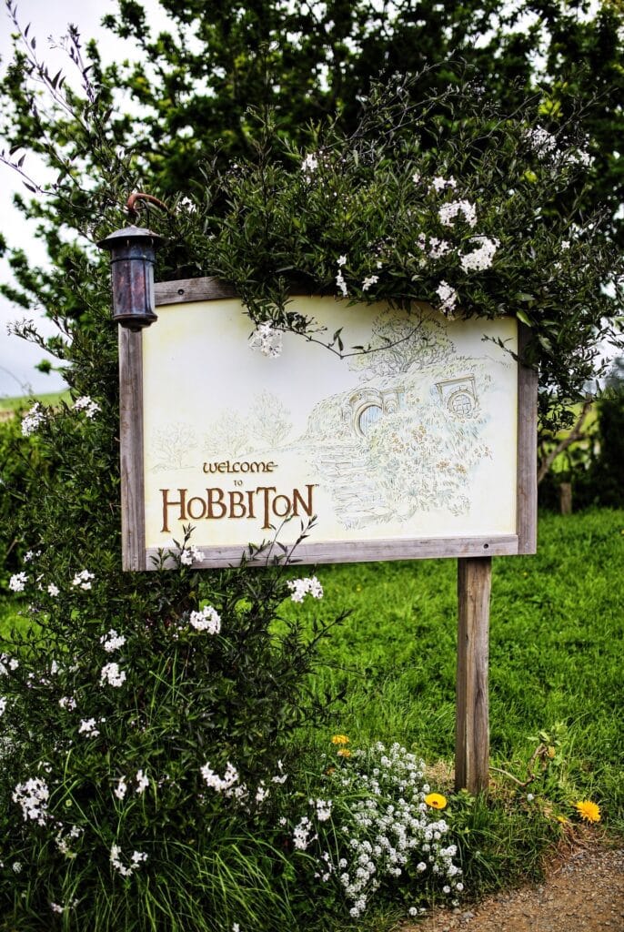 entrada a hobbiton