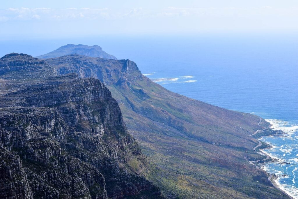 montaña de la mesa en sudáfrica