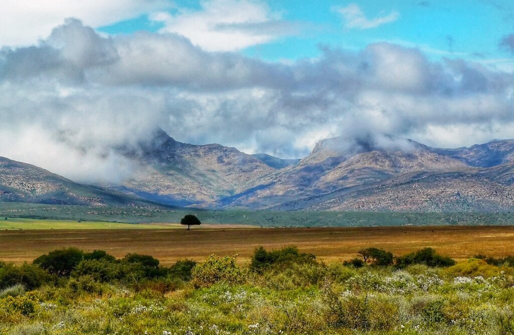 montañas en sudáfrica