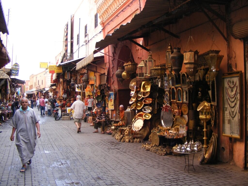 zoco en Marrakech 