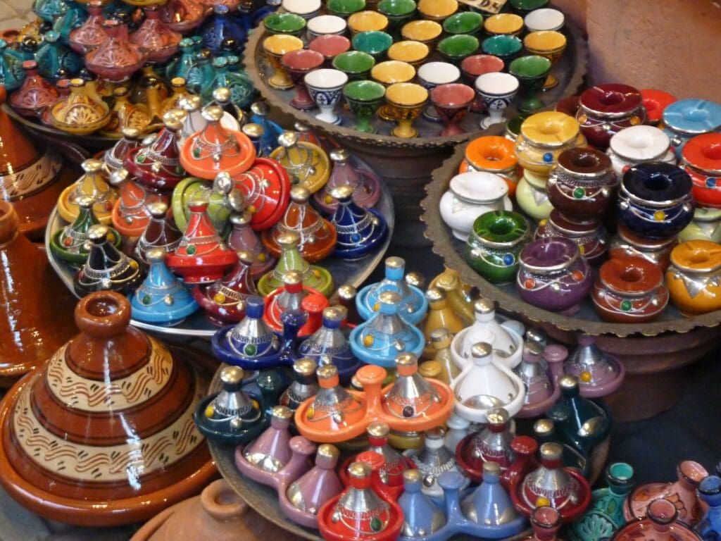 artesanías en Marrakech 