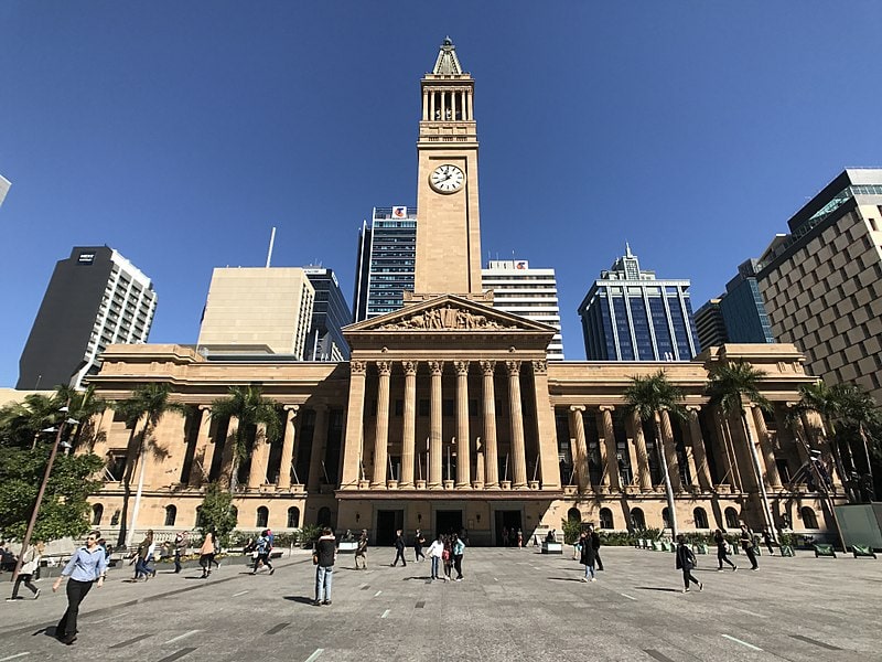 city hall de Brisbane 