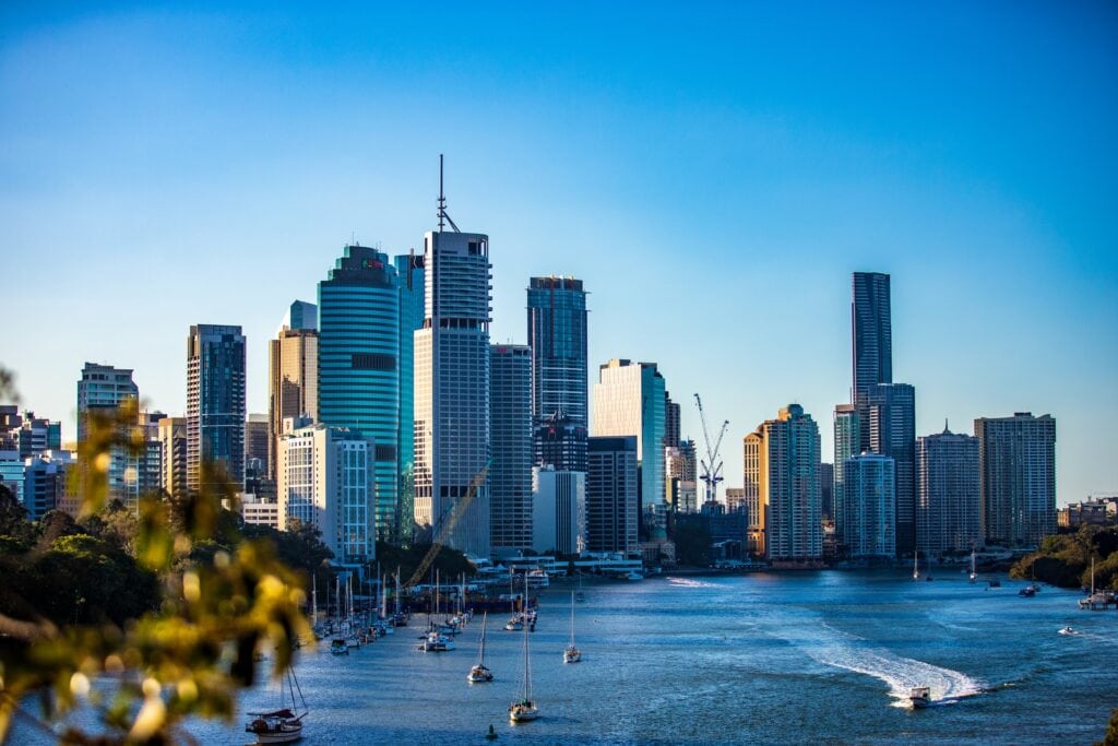 edificios en la ciudad Brisbane