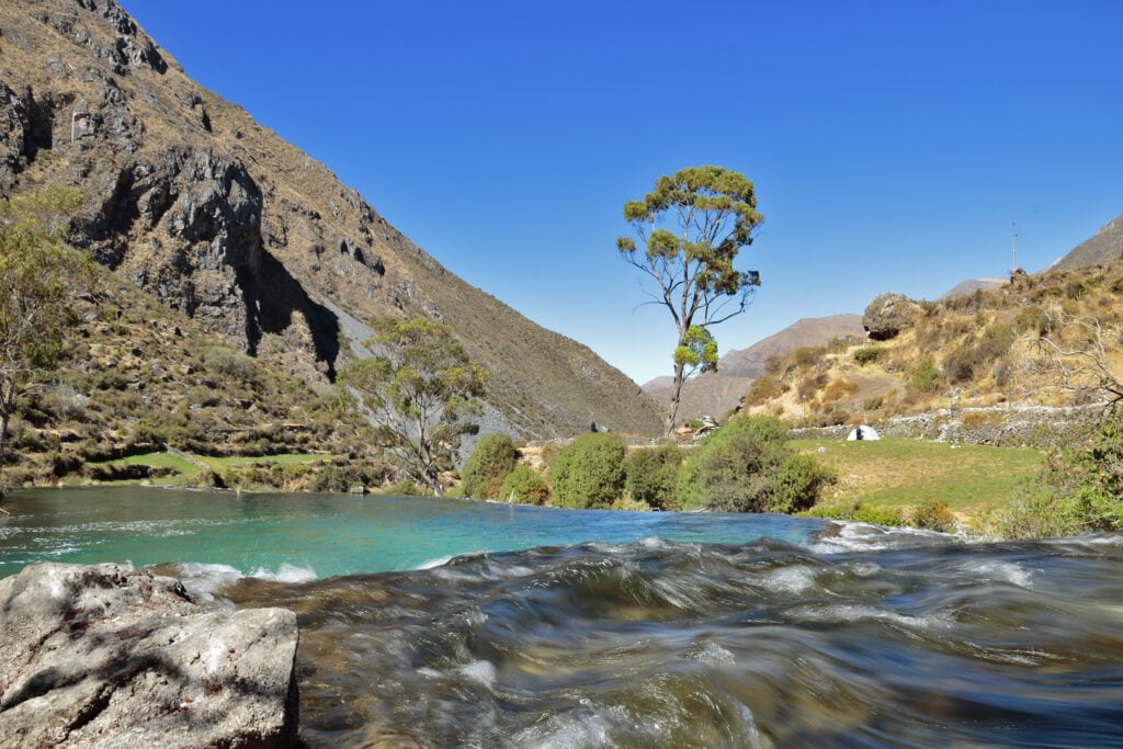 Río Cañete a su paso por Huancaya