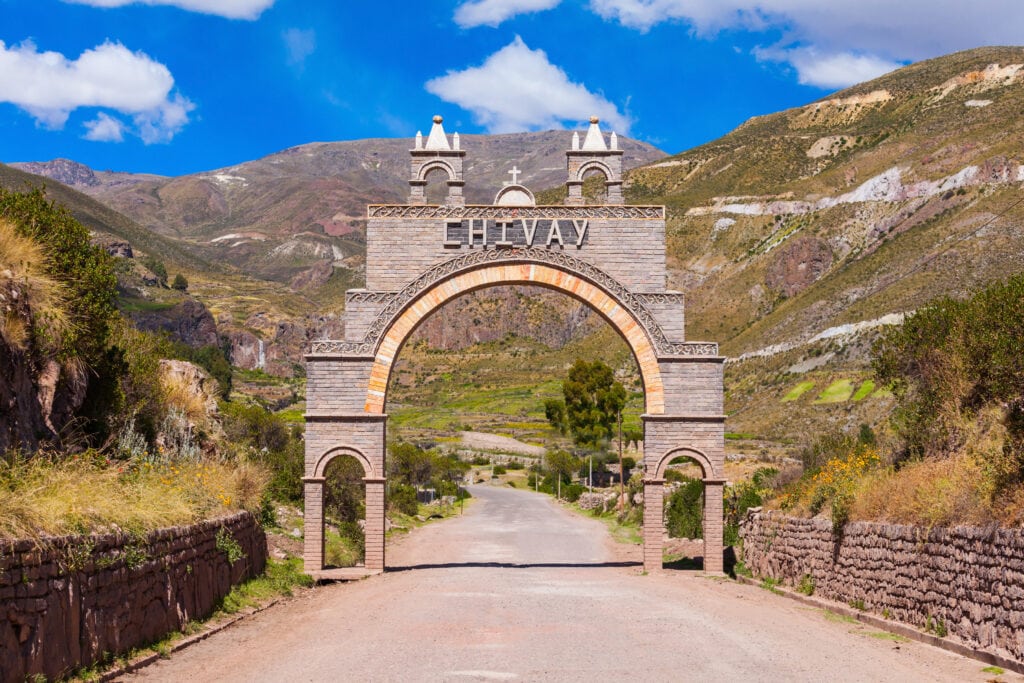 Chivay, Perú, Valle de Colca