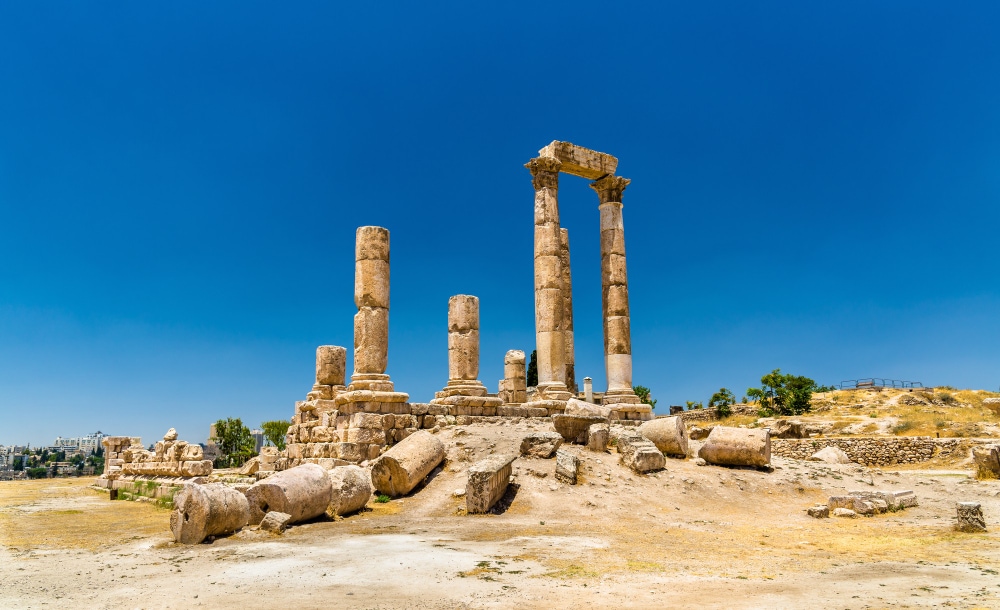 Templo de Hércules, Ciudadela de Ammán