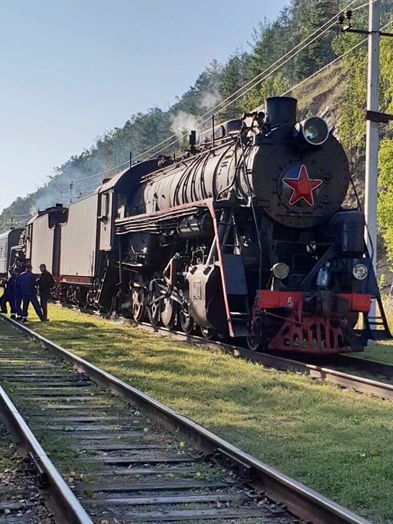 locomotora en Baikal