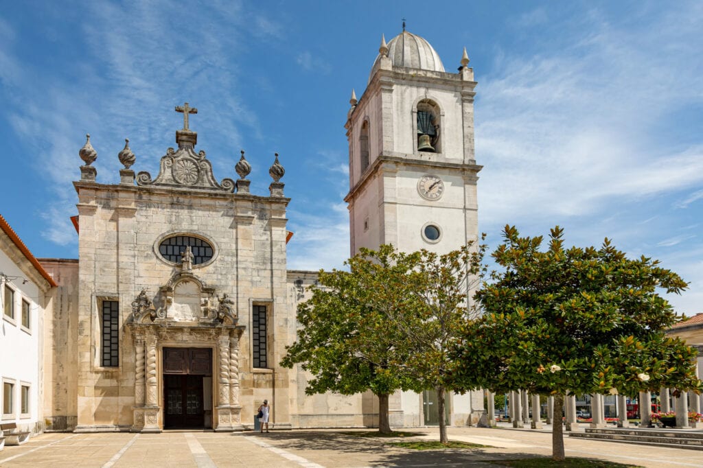 Fachada de la catedral de Aveiro