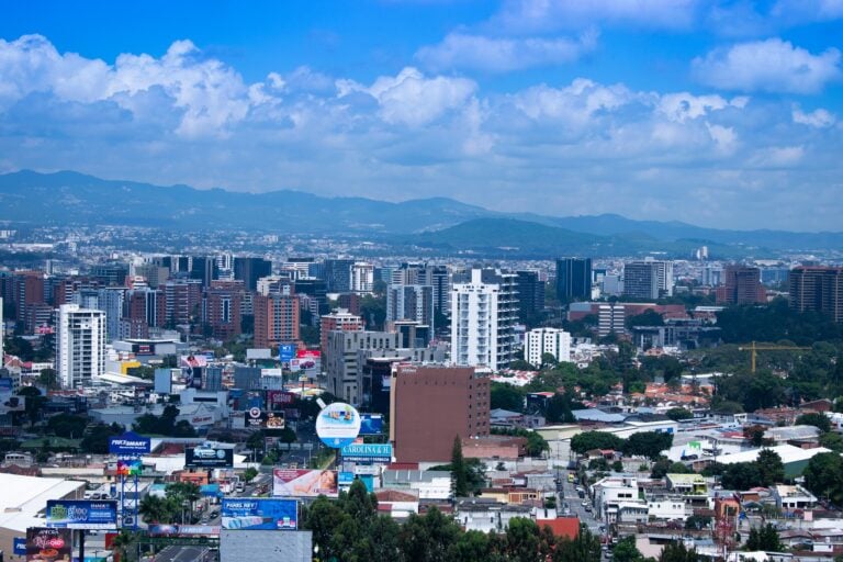 Vista de la Ciudad de Guatemala
