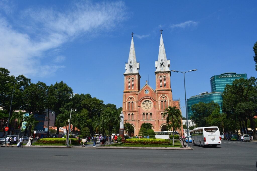 Catedral de Notre Dame en vietnam