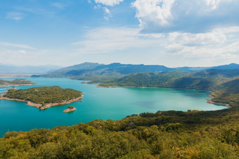 vista del Lago Skadar