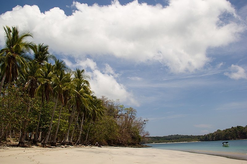playa en Islas de Chiriquí