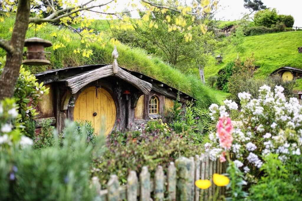 la casa de sam en hobbiton