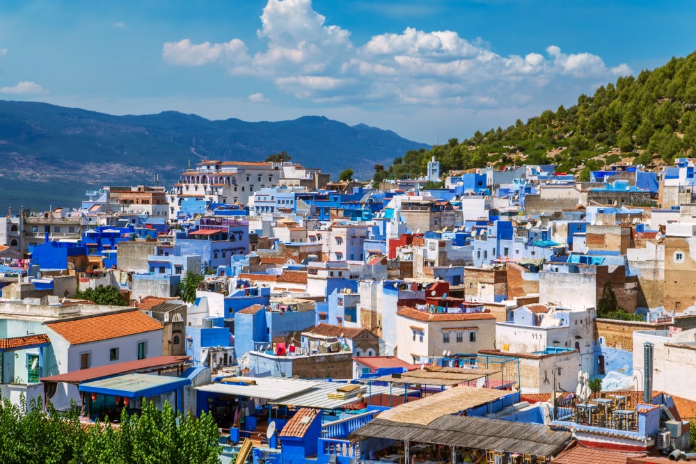 Marruecos-ciudad-azul