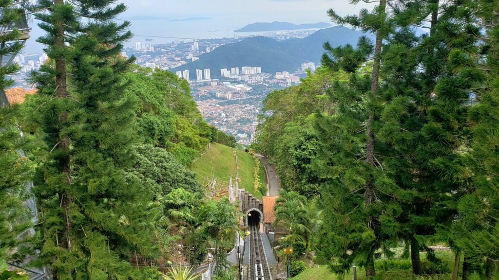 vista de Penang Hill