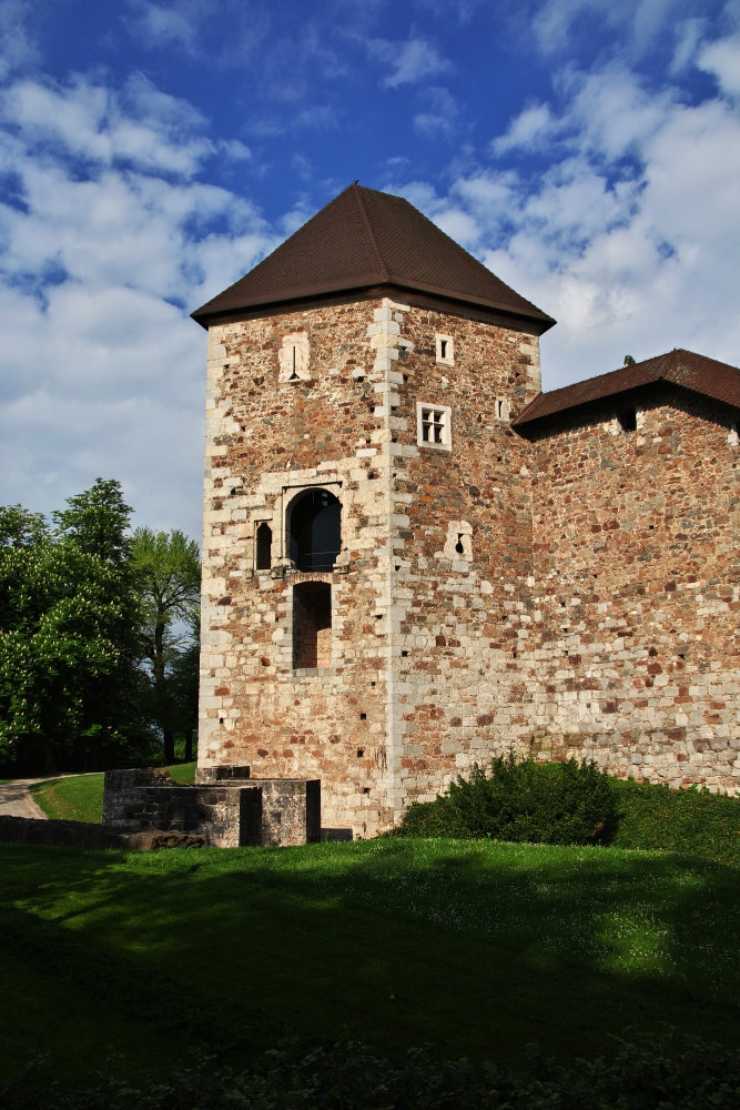 exterior del castillo de Liubliana