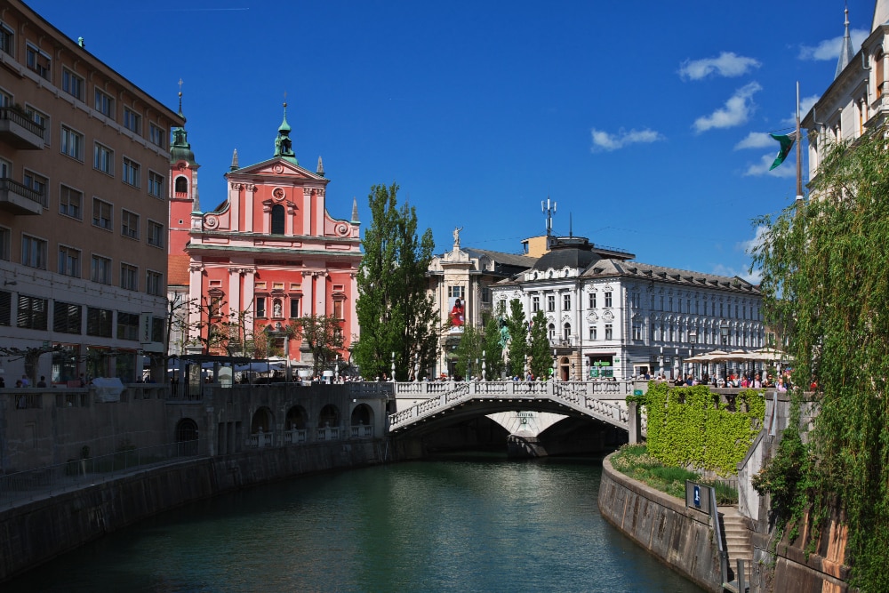 el puente triple de Liubliana