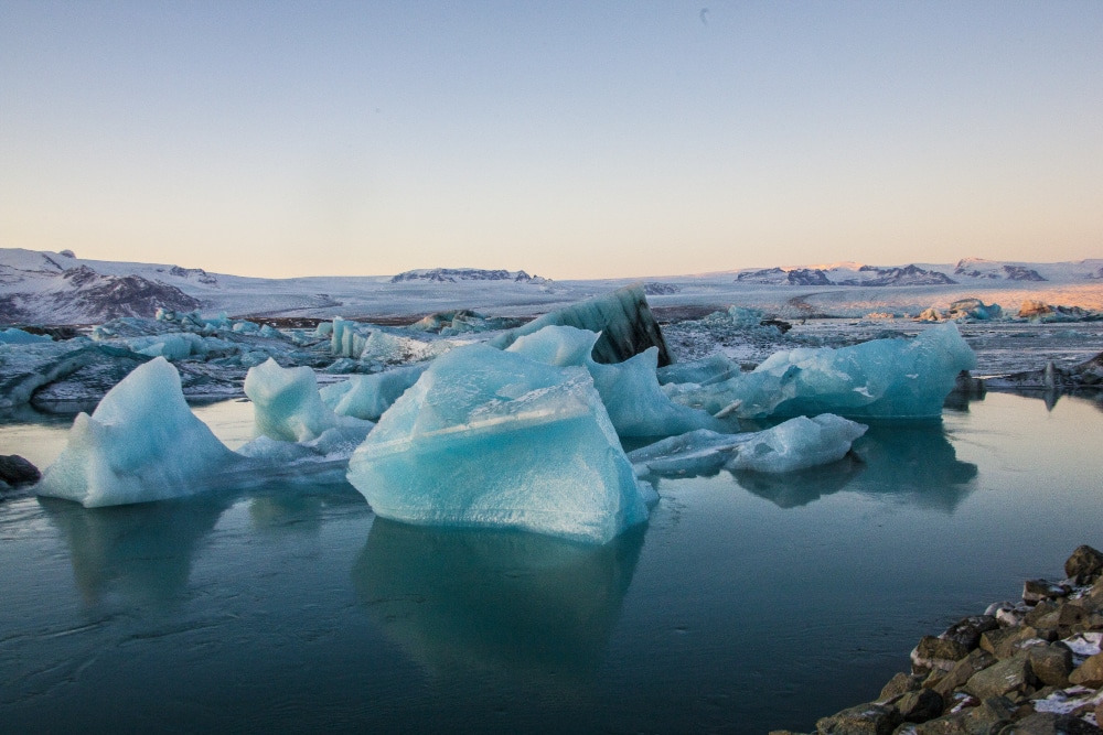 Laguna del glaciar Jökulsárlón