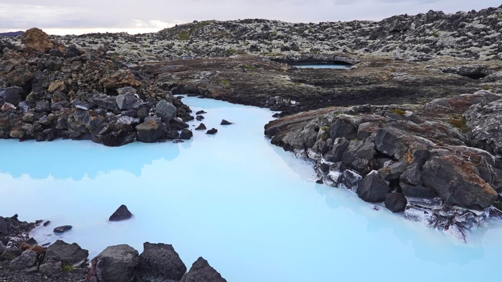 laguna azul en Reykjavik