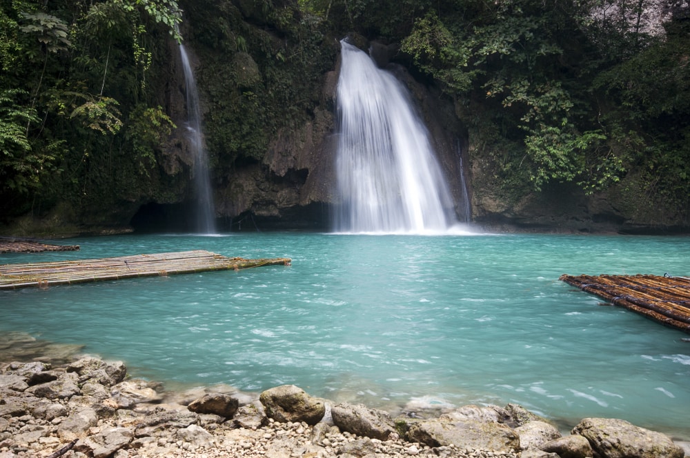 cascadas Kawasan filipinas