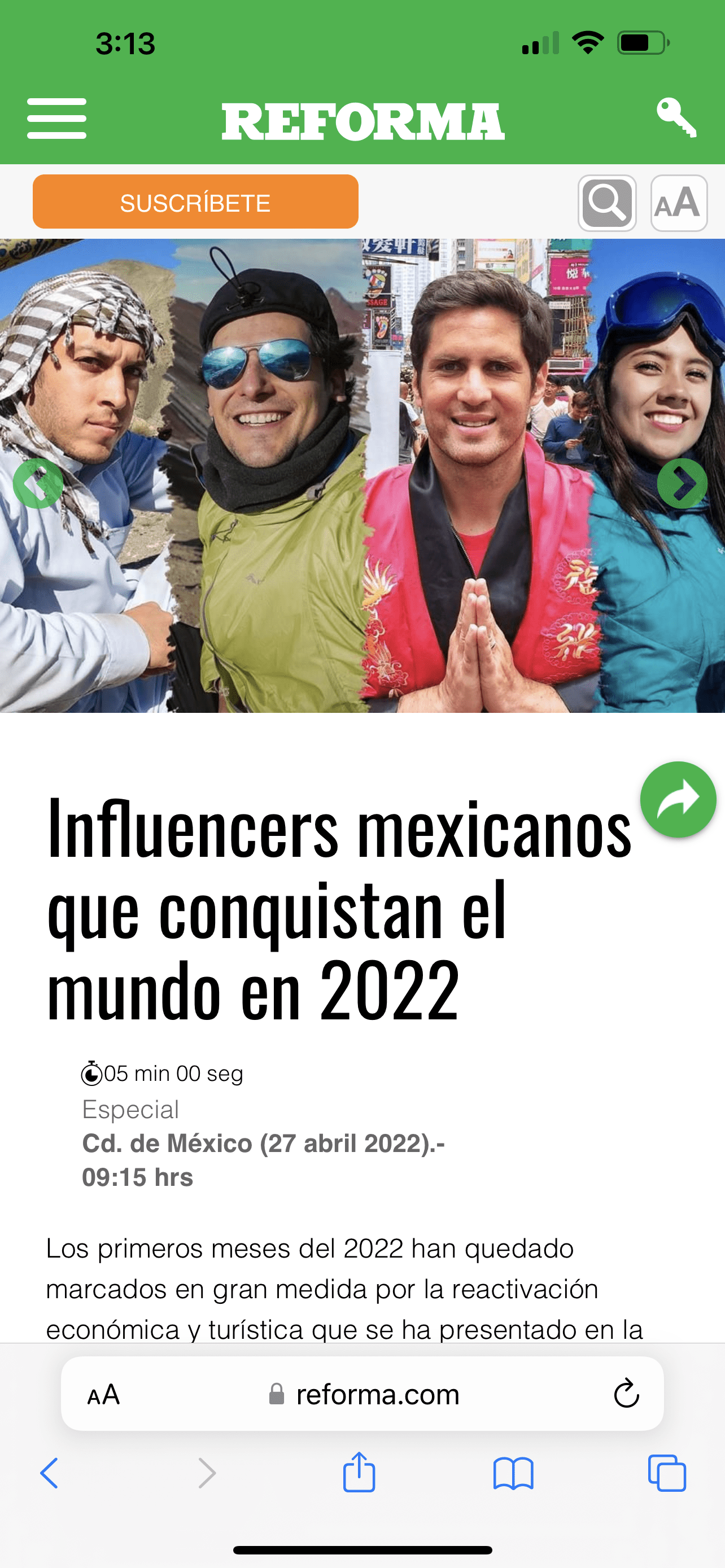 Influencers mexicanos que conquistan el mundo en 2022
