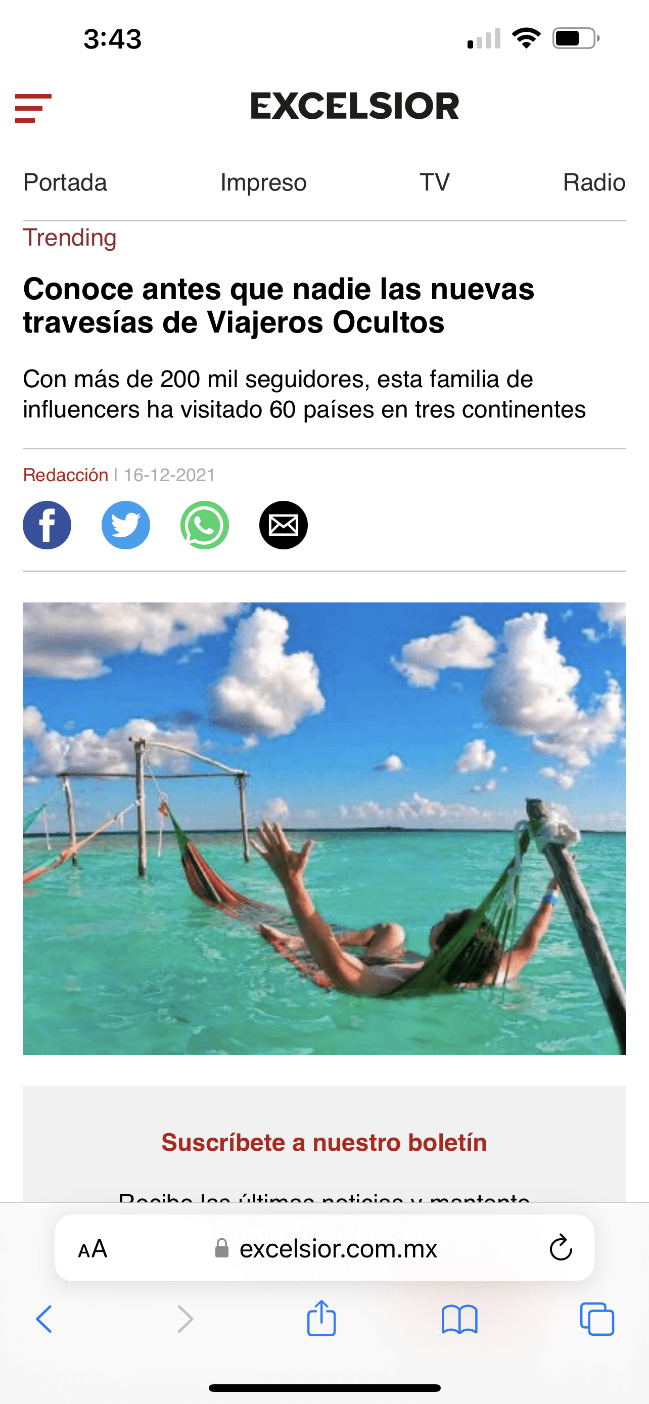 Conoce antes que nadie las nuevas travesías de Viajeros Ocultos - Excelsior