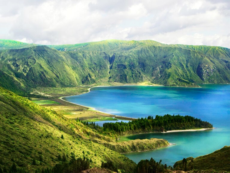 paisaje de las isla azores