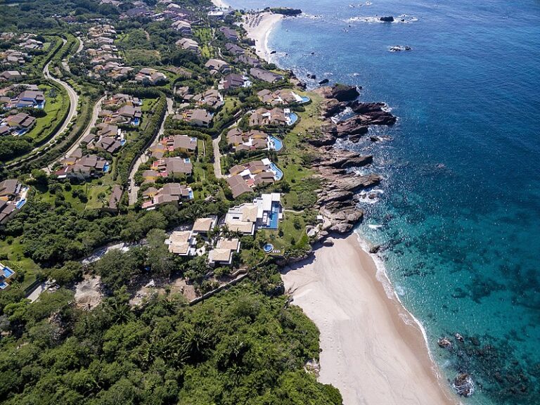 vista aérea punta mita