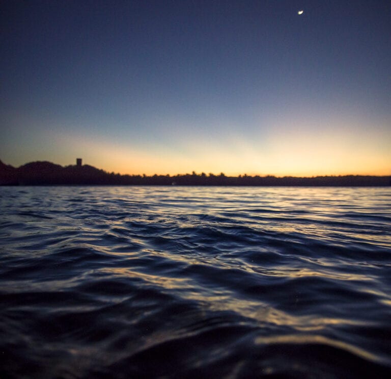 atardecer en playa chacahua