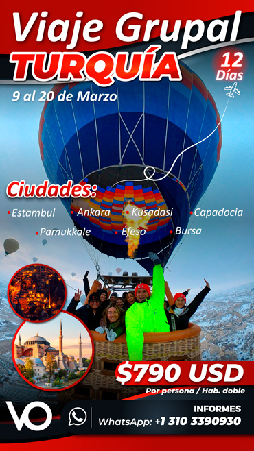 Viaje Grupal a Turquía