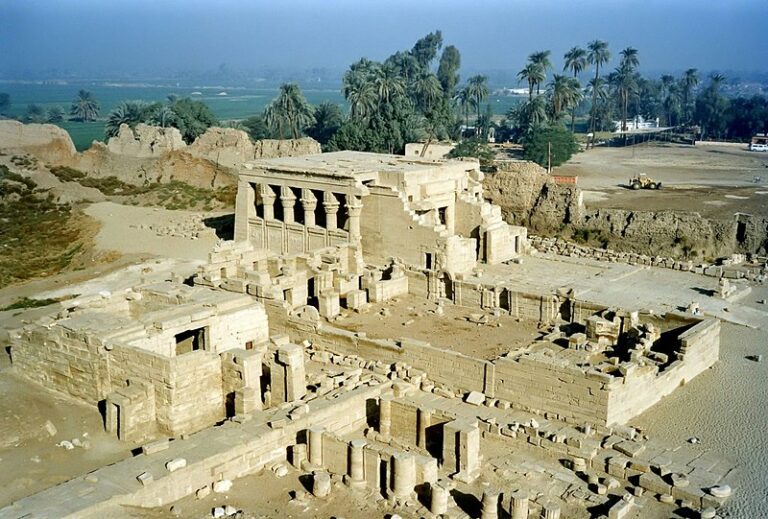 ruinas del Templo de Dendera