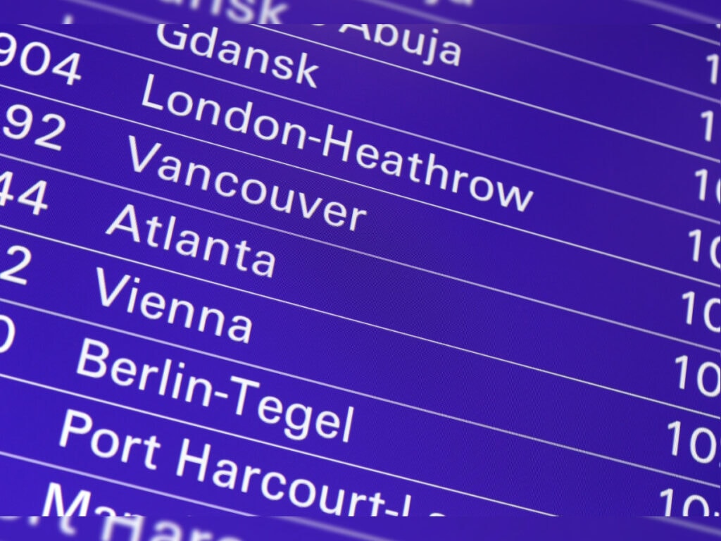 Top de aeropuertos europeos con mayor flujo en 2022.