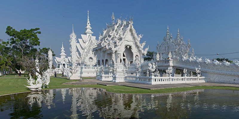 templo blanco de Chiang Rai