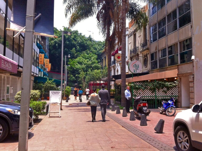 Mejores restaurantes en la Zona Rosa.