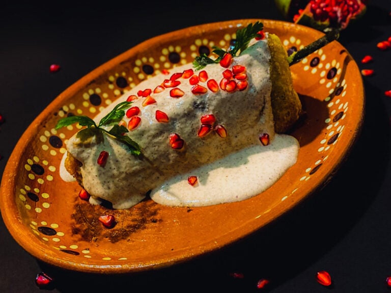 Mejores lugares para comer chiles en nogada.