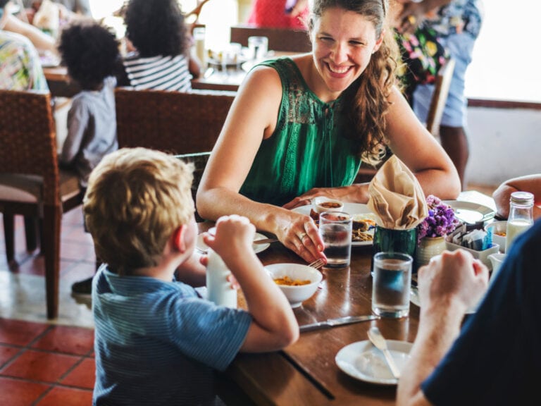 Lugares para comer con niños en Madrid.
