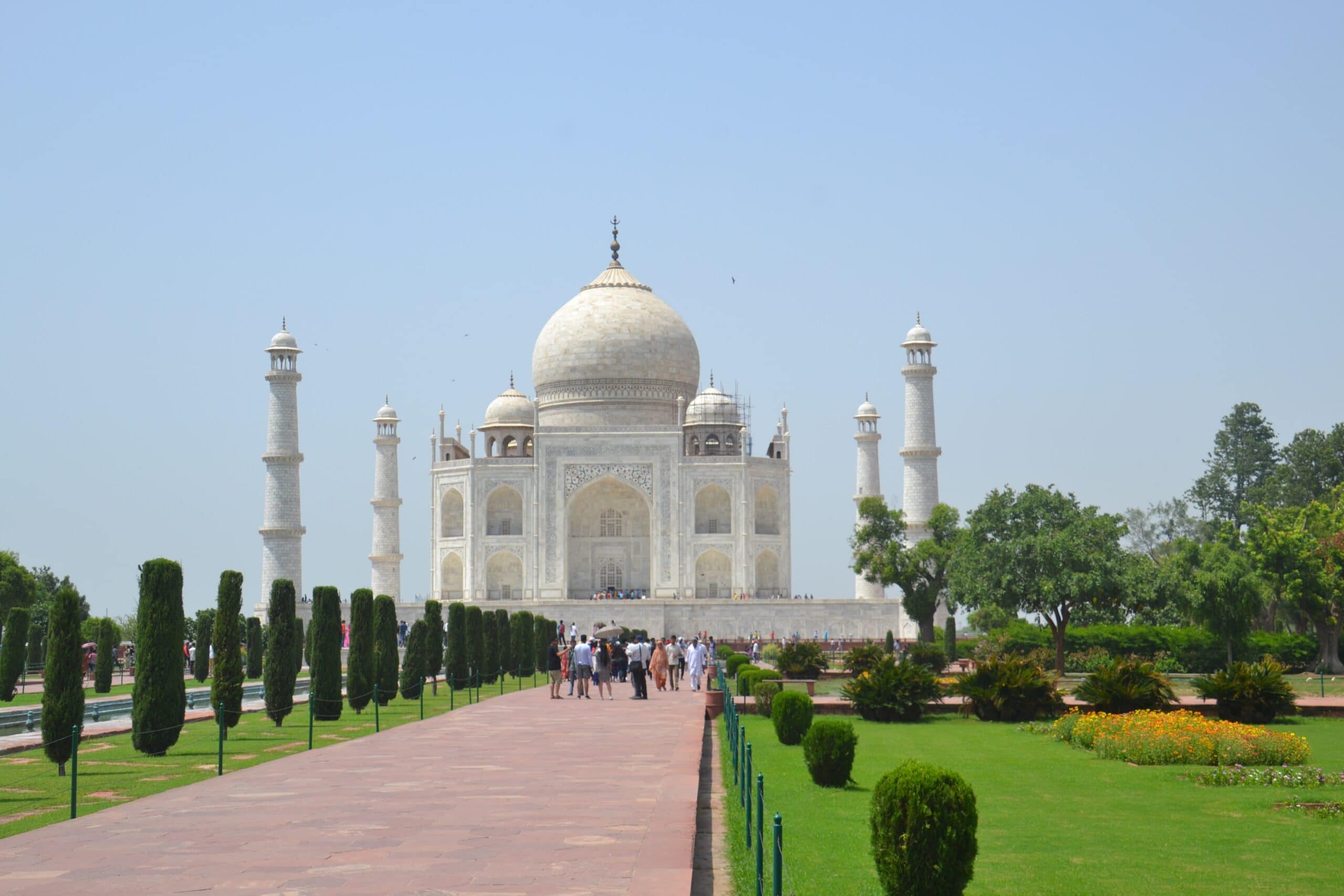 entrada del Taj Mahal