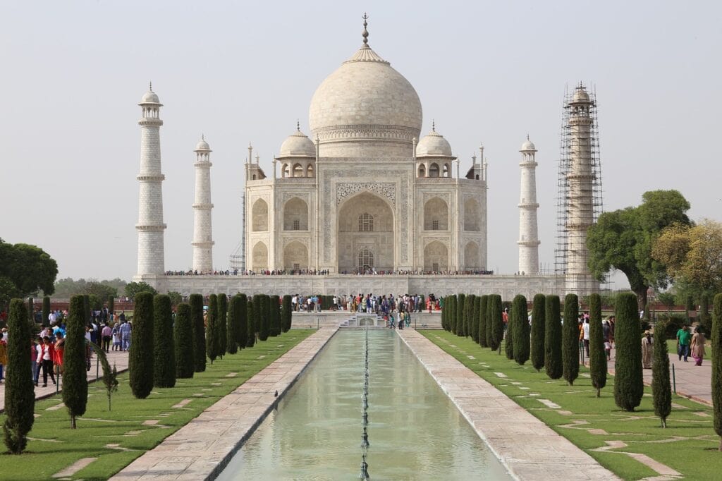 vista del Taj Mahal