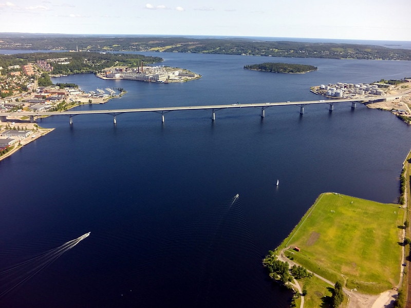 Puente de Sundsvall Suecia