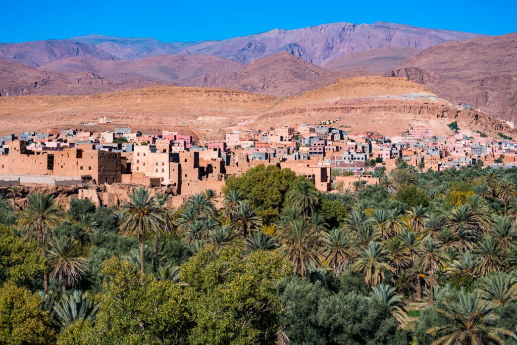 Tour y paisaje de Midelt Marruecos