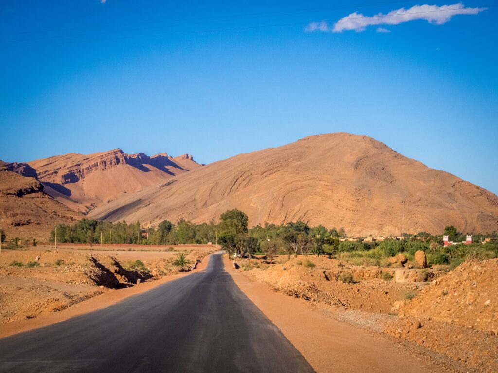 Ruta de la montaña Atlas en Taroudant Marruecos