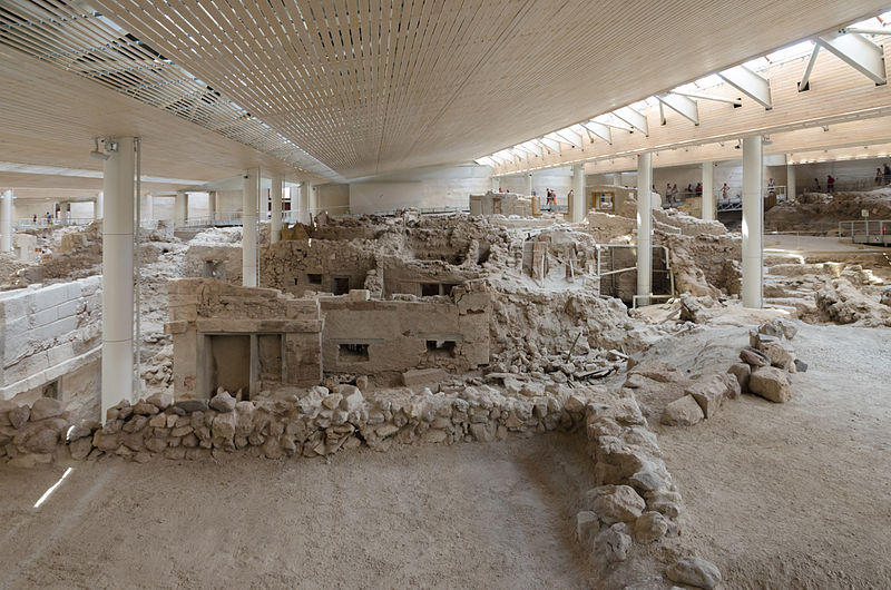 sitio arqueológico de Akrotiri