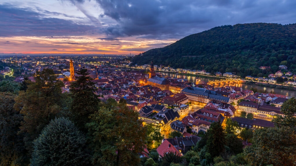vistas de Heidelberg