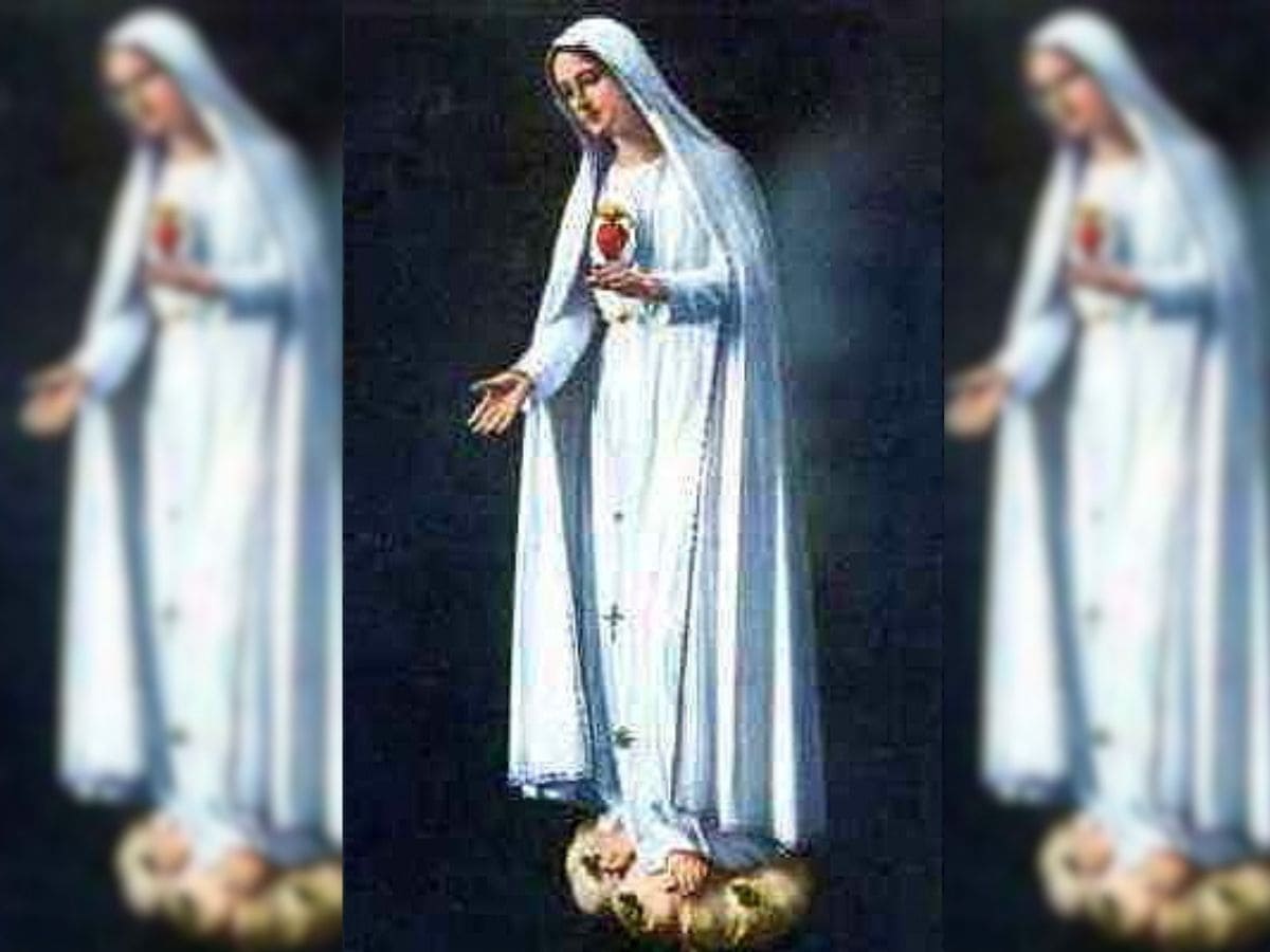 Virgen del Rosario de Fátima.