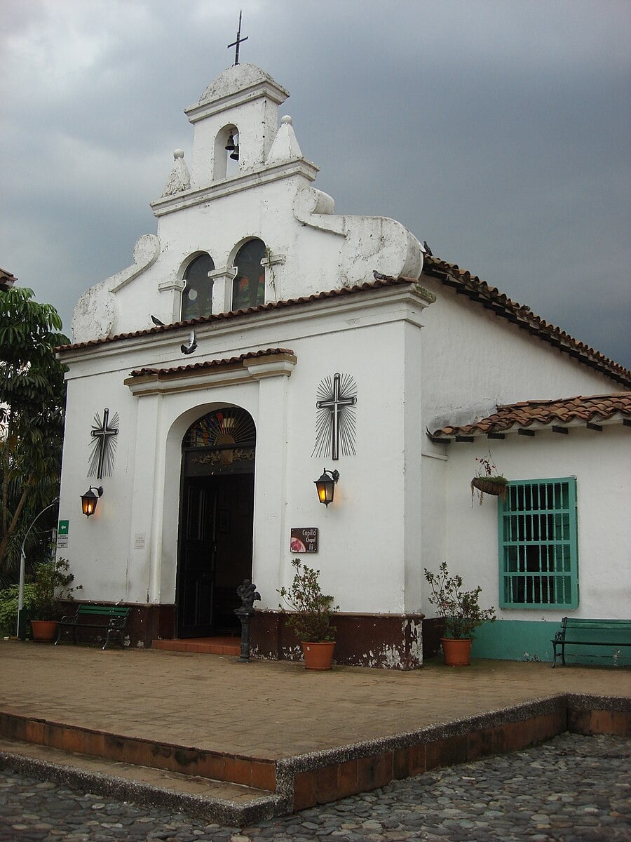 Iglesia en Pueblito Paisa.