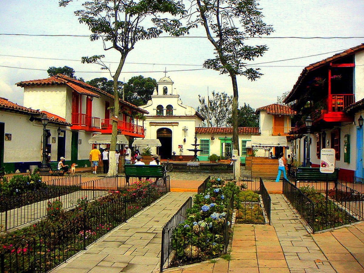 Pueblito Paisa en Medellín.